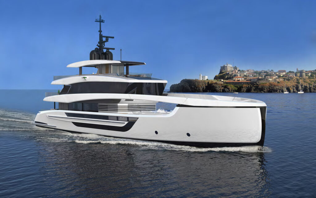 Amer presenta 42 Explorer "Even Further", prima imbarcazione in acciaio del cantiere